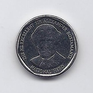 JAMAICA 1 DOLLAR 2008 KM # 189 XF 1