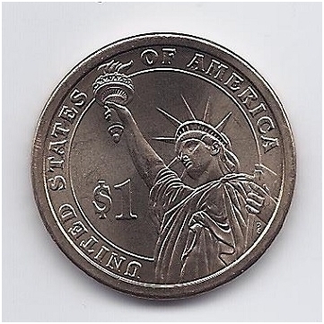 USA 1 DOLLAR 2007 D KM # 404 UNC James Madison (4) 1