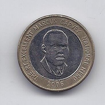 JAMAIKA 20 DOLLARS 2006 KM # 182 VF 1