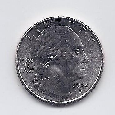 JAV 25 CENTS 2024 D KM # 788 UNC Celia Cruz 1