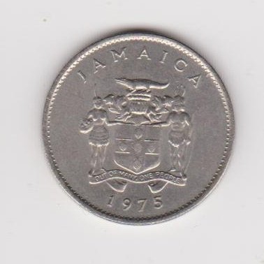 JAMAIKA 10 CENTS 1975 KM # 47 VF 1