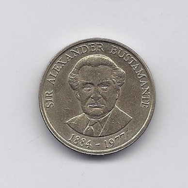 JAMAIKA 1 DOLLAR 1991 KM # 145 XF 1