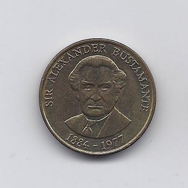 JAMAICA 1 DOLLAR 1994 KM # 145a XF 1