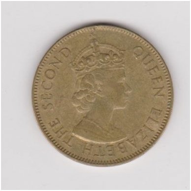 JAMAIKA 1 PENNY 1967 KM # 39 VF 1