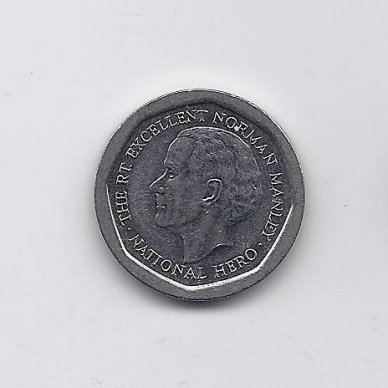 JAMAICA 5 DOLLARS 1994 KM # 163 XF 1