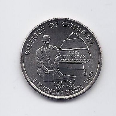 USA 25 CENTS 2009 P KM # 445 UNC Disctrict of Columbia