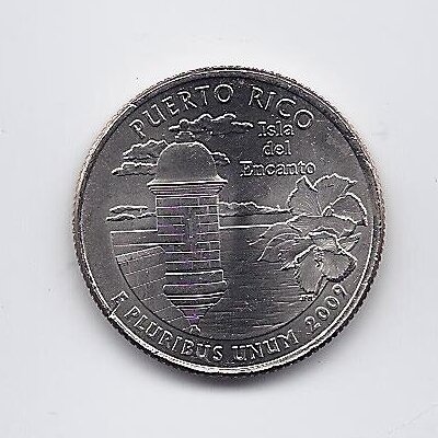 USA 25 CENTS 2009 P KM # 446 UNC Puerto Rico