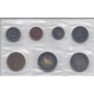 KANADA 2001 m. oficialus 7 monetų rinkinys