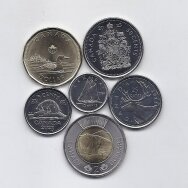 KANADA 2023 m. 6 monetų rinkinys ( Karolis III )