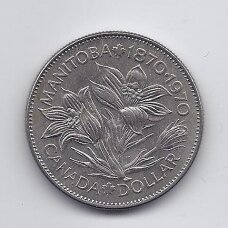 KANADA 1 DOLLAR 1970 KM # 78 XF Manitoba