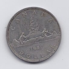KANADA 1 DOLLAR 1981 KM # 120 VF/XF KANADA 1 DOLLAR 1981 KM # 120 VF/XF