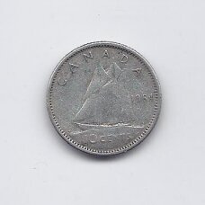 KANADA 10 CENTS 1964 KM # 51 VF KANADA 10 CENTS 1964 KM # 51 VF