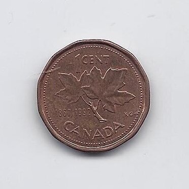 CANADA 1 CENT 1992 KM # 204 VF