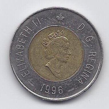 KANADA 2 DOLLARS 1996 KM # 270 VF 1