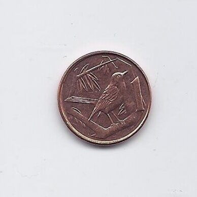 KAIMANŲ SALOS 1 CENT 1992 KM # 87a UNC