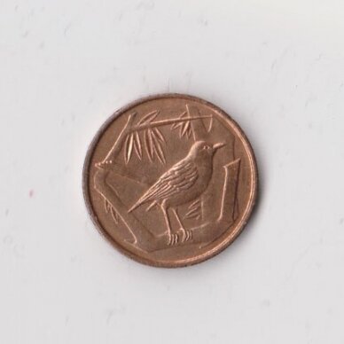 KAIMANŲ SALOS 1 CENT 2005 KM # 131 XF