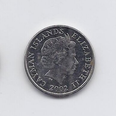 CAYMAN ISLANDS 10 CENTS 2002 KM # 133 XF 1