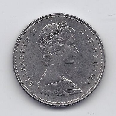 KANADA 1 DOLLAR 1969 KM # 76.1 XF 1