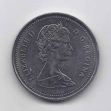 CANADA 1 DOLLAR 1986 KM # 120 XF 1