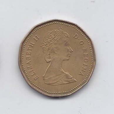 KANADA 1 DOLLAR 1987 KM # 157 XF 1