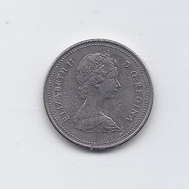 CANADA 5 CENTS 1983 KM # 60.2a VF 1