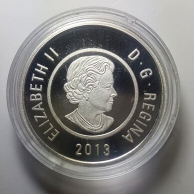 CANADA 5 DOLLARS 2013 KM # 1475 PROOF FATHER ICE 1