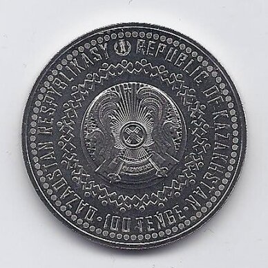 KAZACHSTANAS 100 TENGE 2022 KM # new UNC Togyzqumalaq 1