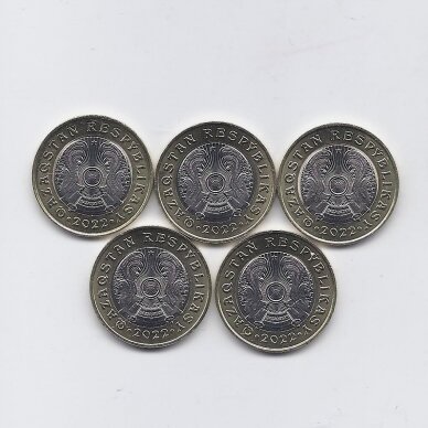 KAZAKHSTAN 2022 5 coins "Saka style" set 1