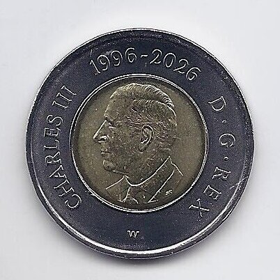 CANADA 2 DOLLARS 2026 KM # new UNC 30th Anniversary of the Toonie 1