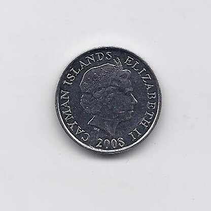 KAIMANŲ SALOS 5 CENTS 2008 KM # 132 XF 1