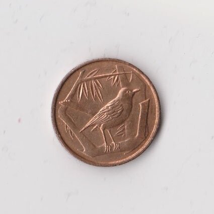 KAIMANŲ SALOS 1 CENT 2005 KM # 131 XF