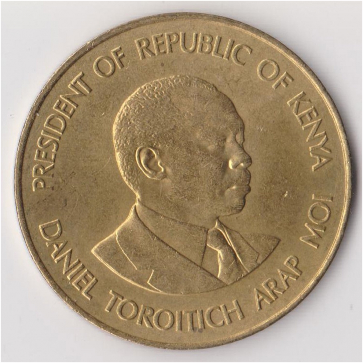 KENYA 10 CENTS 1987 KM # 18 XF