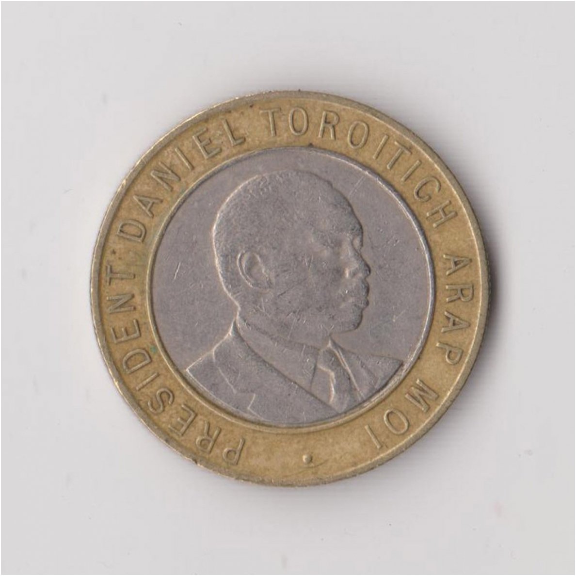 KENYA 10 SHILLINGS 1997 KM # 27 VF 1