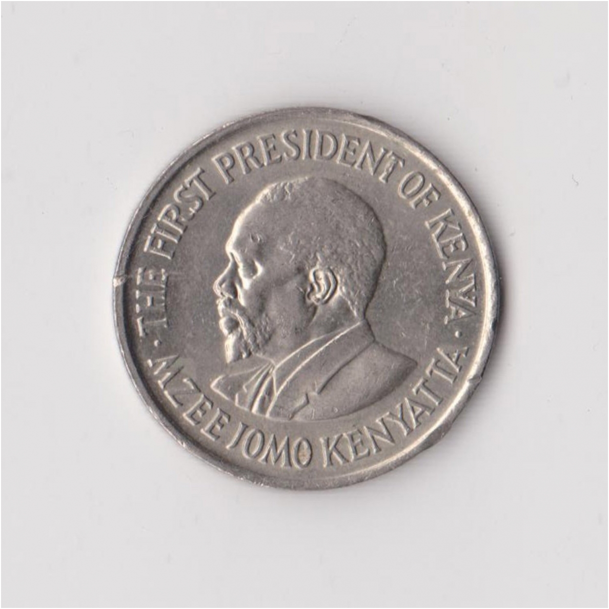 KENYA 50 CENTS 1977 KM # 13 XF
