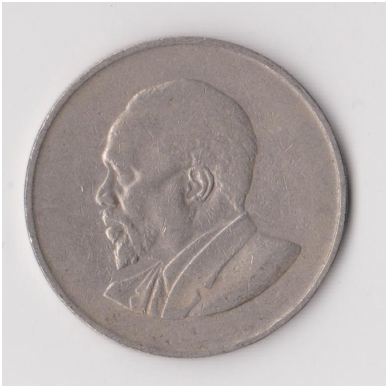 KENYA 1 SHILLING 1968 KM # 5 VF