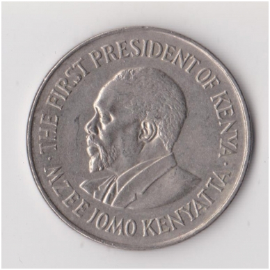KENIJA 1 SHILLING 1978 KM # 14 XF