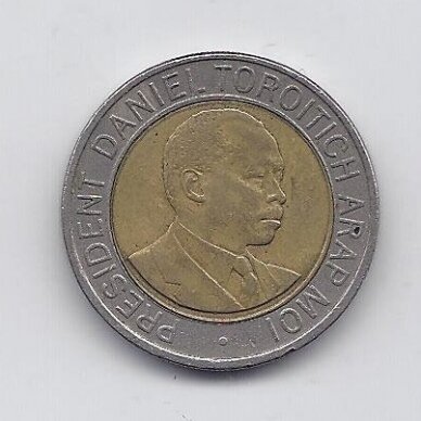 KENYA 20 SHILLINGS 1998 KM # 32 VF 1