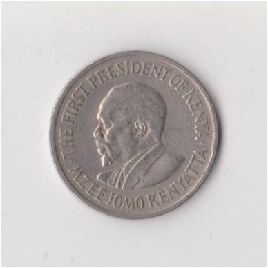 KENYA 50 CENTS 1978 KM # 13 VF