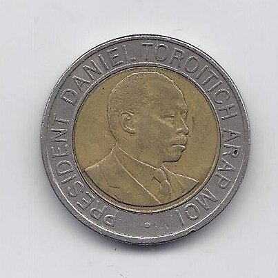 KENYA 20 SHILLINGS 1998 KM # 32 VF 1