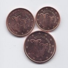 KIPRAS 2008 m. mini euro centų rinkinukas