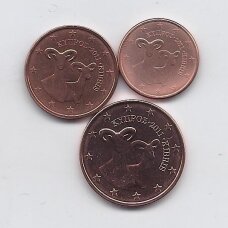 KIPRAS 2011 m. mini euro centų rinkinukas