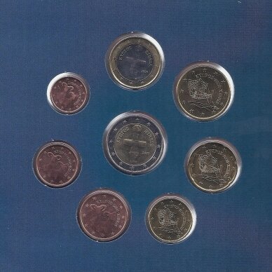 KIPRAS 2008 m. neoficialus euro monetų rinkinys 1
