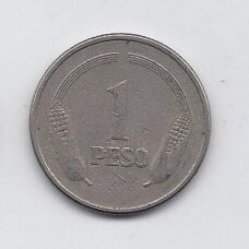 COLOMBIA 1 PESO 1975 KM # 258 F COLOMBIA 1 PESO 1975 KM # 258 F