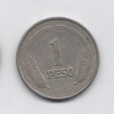 COLOMBIA 1 PESO 1978 KM # 258 F COLOMBIA 1 PESO 1978 KM # 258 F