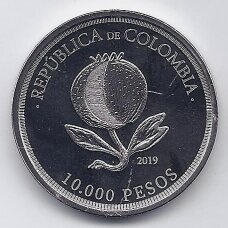 COLOMBIA 10 000 PESOS 2019 KM # 303 UNC Bicentennial of Independence
