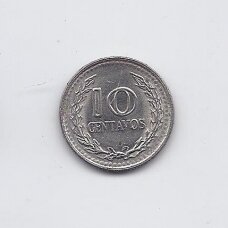 COLOMBIA 10 CENTAVOS 1975 KM # 253 VF
