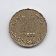 COLOMBIA 20 PESOS 1985 KM # 271 VF COLOMBIA 20 PESOS 1985 KM # 271 VF