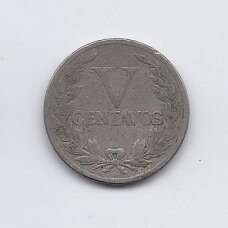 COLOMBIA 5 CENTAVOS 1935 KM # 199 VF COLOMBIA 5 CENTAVOS 1935 KM # 199 VF
