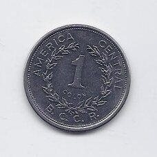 COSTA RICA 1 COLON 1983 KM # 210 XF COSTA RICA 1 COLON 1983 KM # 210 XF