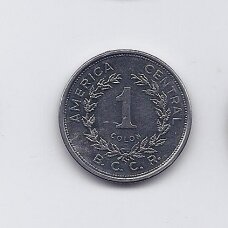 COSTA RICA 1 COLON 1984 KM # 210 XF COSTA RICA 1 COLON 1984 KM # 210 XF